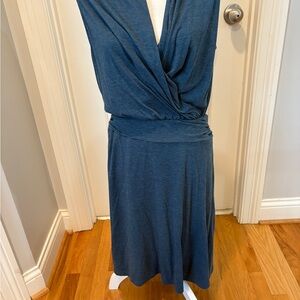 Prana Deep Blue Midi Dress